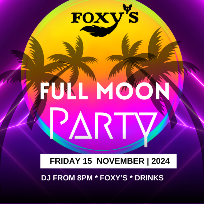 Full Moon Party - Nov 15, 2024
